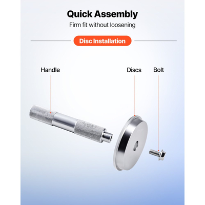 Κιτ Πίεσης Ρουλεμάν VEVOR, 10 τεμάχια, Σετ Κατσαβιδιού Ρουλεμάν και Στεγανοποίησης με 9 Δακτυλίους και Άξονα Χειρισμού, Σετ Εργαλείων Κατσαβιδιού Δακτυλίου, Κιτ Εργαλείων Αφαίρεσης και Εγκατάστασης Κράματος Αλουμινίου Βαρέως Τύπου με Θήκη Αποθήκευσης
