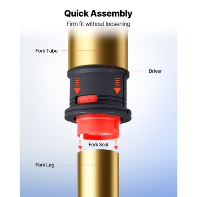 Κιτ Πίεσης Ρουλεμάν VEVOR, 14 τεμάχια, Σετ Κατσαβιδιών Ρουλεμάν και Στεγανοποίησης με Δακτυλίους και Προσαρμογείς, Σετ Εργαλείων Κατσαβιδιών Δακτυλίου, Κιτ Εργαλείων Αφαίρεσης και Εγκατάστασης Στεγανοποίησης από Ανθρακούχο Χάλυβα Βαρέως Τύπου με Θήκη Αποθήκευσης