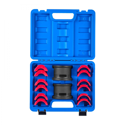 Κιτ Πίεσης Ρουλεμάν VEVOR, 14 τεμάχια, Σετ Κατσαβιδιών Ρουλεμάν και Στεγανοποίησης με Δακτυλίους και Προσαρμογείς, Σετ Εργαλείων Κατσαβιδιών Δακτυλίου, Κιτ Εργαλείων Αφαίρεσης και Εγκατάστασης Στεγανοποίησης από Ανθρακούχο Χάλυβα Βαρέως Τύπου με Θήκη Αποθήκευσης