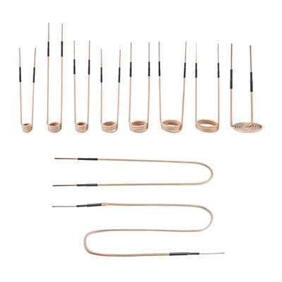 VEVOR 10 τεμάχια μαγνητικό επαγωγικό θερμαντικό πηνίο, αξεσουάρ θερμότητας επαγωγέα, κιτ μίνι θερμαντικού πηνίου με ευελιξία και μεγάλη διάρκεια ζωής, για την αφαίρεση σκουριασμένων μπουλονιών και παξιμαδιών, 8 πηνία + 1 σχήματος U + 1 ελεύθερης διαμόρφωσης