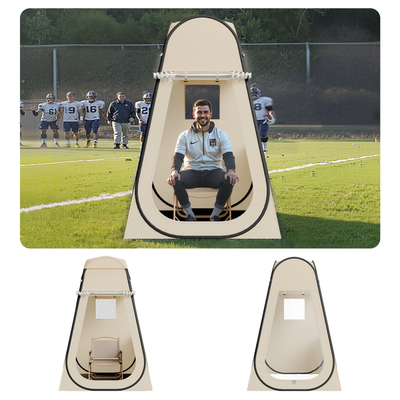 Σκηνή VEVOR Pop-up για αθλήματα, διάφανη σκηνή με φυσαλίδες 1,2x1,2 μ. για 1 άτομο, αδιάβροχη εξωτερική κάψουλα με πατάκι δαπέδου και κάλυμμα, σκηνές κήπου με θόλο, στέγαστρο για κάμπινγκ, ψάρεμα, επευφημίες