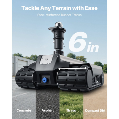 Ηλεκτρική μηχανή μετακίνησης τρέιλερ VEVOR, μέγιστη ικανότητα ρυμούλκησης 4082 kg, τηλεχειριζόμενο τρέιλερ με ασύρματη εμβέλεια 100 m, κιτ μηχανοκίνητου τροχόσπιτου κατάλληλο για γρύλο ρυμούλκησης τροχόσπιτου, τροχόσπιτου, σκάφους και τροχόσπιτου.