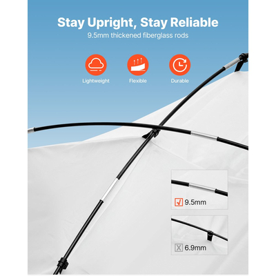 Φορητή σκηνή βαφής VEVOR, Σταθμός σκηνής βαφής 32930 x 2300 x 1880mm, Στέγαστρο ψεκασμού με ενσωματωμένο δάπεδο και πλέγμα, Μεγάλος χώρος, Σκηνές βαφής με ψεκασμό Oxford για ντουλάπια, καρέκλες, τραπέζια