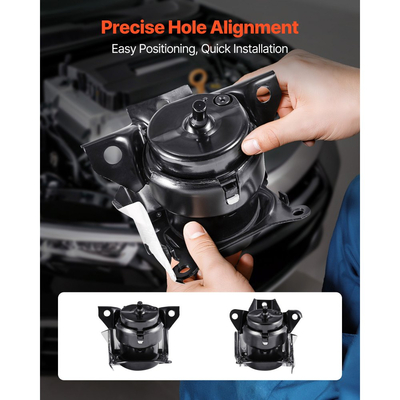 Κιτ αντικατάστασης βάσης κινητήρα VEVOR, σετ 2 τεμαχίων, συμβατό με Chevrolet Silverado 1500 5.3L V8 2014–2018, αντικατάσταση αρχικού αριθμού γνήσιου κωδικού 84175582, 84175583, ασφαλής στήριξη, αριστερές και δεξιές μπροστινές βάσεις