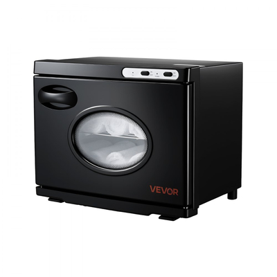 Θερμαντήρας πετσετών VEVOR, Μεγάλος θερμαντήρας πετσετών 23L με διαφανές παράθυρο, κλιπ και ανοξείδωτες σχάρες, Χωρητικότητα 36 πετσετών, Θερμαντικός θάλαμος πολλαπλών χρήσεων για σπα, κουρείο, μανικιούρ, μασάζ, κομμωτήριο