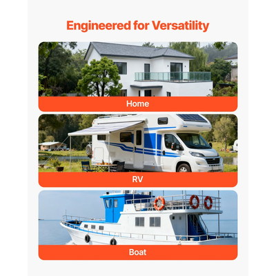 Υβριδικός Ηλιακός Μετατροπέας VEVOR 3000W, 24V DC έως 230V AC, Φορτιστής Μετατροπέα Ισχύος Καθαρού Ημιτόνου, Ενσωματωμένος Ηλιακός Ελεγκτής MPPT 80A, Συμβατός με Μπαταρία Λιθίου Μολύβδου-Οξέος, Για Σπίτι, Τροχόσπιτο, Αυτόνομο Δίκτυο