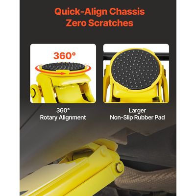 Γρύλος δαπέδου χαμηλού προφίλ VEVOR, μέγιστη χωρητικότητα 2 τόνων, ατσάλινος αγωνιστικός γρύλος δαπέδου με αντλία γρήγορης ανύψωσης διπλών εμβόλων, υδραυλικός ανυψωτήρας καροτσιού βαρέως τύπου για σπορ αυτοκίνητα και σεντάν, εύρος ανύψωσης 75-505 mm