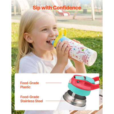 Ποτήρια εξάχνωσης VEVOR, συσκευασία των 12, Παιδικά μπουκάλια νερού εξάχνωσης 355 ml, Ποτήρια από ανοξείδωτο ατσάλι τροφίμων με καπάκια και καλαμάκια, Διπλό τοίχωμα με μόνωση, για εξατομικευμένη προσαρμογή DIY