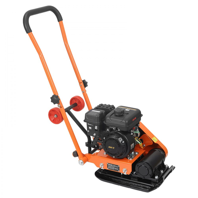 Συμπιεστής πλάκας VEVOR, κινητήρας βενζίνης 2 HP 79CC, δονούμενος κριός εδάφους 5250 VPM, δύναμη συμπύκνωσης 8 kN, πλάκα 41 x 31,5 cm, συμπιεστής με πεζοδρόμιο για διαμόρφωση τοπίου με οδοστρώματα, άσφαλτος, θεμέλια, έδαφος