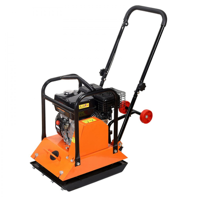 Συμπιεστής πλάκας VEVOR, κινητήρας βενζίνης 212CC 6,5 HP, δονούμενος κριός εδάφους 6400 VPM, δύναμη συμπύκνωσης 15 kN, πλάκα 53 x 40 cm, συμπιεστής με πεζοδρόμιο για διαμόρφωση τοπίου με οδοστρώματα, άσφαλτος, θεμέλια, έδαφος