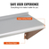 Ράφι VEVOR 18&quot; x 60&quot; από ανοξείδωτο χάλυβα, επιτοίχια πλωτά ράφια με βραχίονες, εμπορικά ράφια χωρητικότητας 450 lbs, ράφι αποθήκευσης βαρέως τύπου για εστιατόριο, κουζίνα, μπαρ, σπίτι και ξενοδοχείο