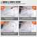 VEVOR 2 Tier 19&quot;W x 20&quot;D Pull Out Organizer ντουλαπιών, Heavy Duty Slide Out Pantry ράφια, συρτάρια από επιχρωμιωμένο χάλυβα, συρόμενο συρτάρι αποθήκευσης για εσωτερικό ντουλάπι κουζίνας, μπάνιο, κάτω από νεροχύτη