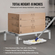 Βάση Dunnage αλουμινίου VEVOR Stationary Dunnage Rack 36” x 20” x 8” ράφι αποθήκευσης