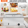 VEVOR Commercial Electric Food Warner Countertop Buffet 1*18L Pan Bain Marie
