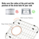 VEVOR Sink Protector Grid 2PCS, 13,3&quot;x11,6&quot; ανοξείδωτες σχάρες νεροχύτη, πίσω σχάρες νεροχύτη αποστράγγισης με γωνιακή ακτίνα R50, μεγάλα πλέγματα κάτω νεροχύτη, αξεσουάρ νεροχύτη γενικής χρήσης για νιπτήρα κουζίνας
