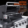 VEVOR Universal Grill Rotisserie Kit BBQ Roaster 32&quot;/39&quot; Ηλεκτρικός κινητήρας σούβλας