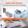 VEVOR Commercial Electric Deep Fryer Countertop Deep Fryer Διπλές αποσπώμενες δεξαμενές