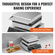 VEVOR 4PCS Commercial Waffle Maker Στρογγυλό μηχάνημα σίδερου βάφλας 1750W Αντικολλητικό