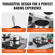 VEVOR Commercial Waffle Maker Διπλής Κεφαλής Στρογγυλό Σίδερο Βαφλιών 2460W Αντικολλητικό