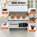 VEVOR Commercial Electric Griddle 2000 W Επίπεδη ψησταριά πάγκου 122℉-572℉