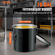Κάδος λίπους φριτέζας VEVOR, 10 Gal Oil Disposal Caddy Κάδος λαδιού φριτέζας από ανοξείδωτο ατσάλι Αντισκωριακή επίστρωση, Δοχείο μεταφοράς λαδιού με καπάκι, κλιπ κλειδώματος, σακούλα φίλτρου για φιλτράρισμα ζεστού μαγειρικού λαδιού, μαύρο