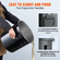 Κάδος λίπους φριτέζας VEVOR, 10 Gal Oil Disposal Caddy Κάδος λαδιού φριτέζας από ανοξείδωτο ατσάλι Αντισκωριακή επίστρωση, Δοχείο μεταφοράς λαδιού με καπάκι, κλιπ κλειδώματος, σακούλα φίλτρου για φιλτράρισμα ζεστού μαγειρικού λαδιού, μαύρο