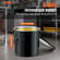 Κάδος γράσου φριτέζας VEVOR, 8 Gal Oil Disposal Caddy Κάδος λαδιού φριτέζας από ανοξείδωτο ατσάλι Αντισκωριακή επίστρωση, Δοχείο μεταφοράς λαδιού με καπάκι, κλιπ κλειδώματος, σακούλα φίλτρου για φιλτράρισμα ζεστού μαγειρικού λαδιού, μαύρο