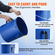 Κάδος λαδιού φριτέζας VEVOR, 6 Gal Oil Disposal Caddy Carbon Steel Κάδος λαδιού φριτέζας με επίστρωση από σκουριά, Δοχείο μεταφοράς λαδιού με καπάκι, κλιπ κλειδώματος, σακούλα φίλτρου για φιλτράρισμα ζεστού μαγειρικού λαδιού, μπλε