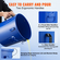 Κάδος λαδιού φριτέζας VEVOR, 8 Gal Oil Disposal Caddy Carbon Steel Κάδος λαδιού φριτέζας με επίστρωση από σκουριά, Δοχείο μεταφοράς λαδιού με καπάκι, κλιπ κλειδώματος, σακούλα φίλτρου για φιλτράρισμα ζεστού μαγειρικού λαδιού, μπλε