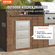 Vevor Ανοξείδωτο 3 Συρτάρι πρόσβασης Bbq 40x77 cm Island Συρτάρι Αποθήκευση εξωτερικού χώρου