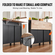 Ντουλάπι αποθήκευσης VEVOR Kitchen Island Cart που σερβίρει με συρτάρι και ντουλάπι απορριμμάτων