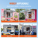 VEVOR 60&quot; L x 36&quot; W Concession Stand Παράθυρο Σερβιρίσματος Food Truck Service Τέντα
