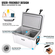 Φορητό ψυγείο VEVOR Insulated, 52 qt, Χωράει 50 δοχεία, Σκληρός ψύκτης συγκράτησης πάγου με λαβή βαρέως τύπου, Κουτί μεσημεριανού γεύματος πάγου για κάμπινγκ, παραλία, πικνίκ, ταξίδια, εξωτερικό χώρο, διατηρεί τον πάγο για έως και 6 ημέρες