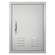 VEVOR BBQ Access Door, 610x431 mm Μονή εξωτερική πόρτα κουζίνας, ανοξείδωτη χωνευτή πόρτα, επιτοίχια κατακόρυφη πόρτα με λαβή, αεραγωγούς και γάντζο, για BBQ Island, Ψητοπωλείο, Εξωτερικό ντουλάπι