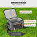 Τσάντα VEVOR Soft Cooler, 16 δοχεία τσάντα ψύξης μαλακής όψης στεγανή με φερμουάρ, αδιάβροχη μονωμένη τσάντα μαλακού ψυγείου, ελαφρύ &amp; φορητό πτυσσόμενο ψυγείο για παραλία, πεζοπορία, πικνίκ, κάμπινγκ, ταξίδια
