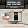 VEVOR BBQ Access Door, 762x532 mm Διπλή Πόρτα Εξωτερικής Κουζίνας, Πόρτα από ανοξείδωτο ατσάλι Flush Mount, Επιτοίχια Κατακόρυφη Πόρτα με Χειρολαβές, για BBQ Island, Ψητοπωλείο, Εξωτερικό ντουλάπι