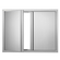 VEVOR BBQ Access Door, 787x609 mm Διπλή Πόρτα Εξωτερικής Κουζίνας, Πόρτα από ανοξείδωτο ατσάλι Flush Mount, Επιτοίχια Κάθετη Πόρτα με Χειρολαβές, για BBQ Island, Ψητοπωλείο, Εξωτερικό ντουλάπι