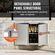 VEVOR BBQ Access Door, 914x610 mm Διπλή Πόρτα Εξωτερικής Κουζίνας, Πόρτα από ανοξείδωτο ατσάλι Flush Mount, Επιτοίχια κάθετη πόρτα με χωνευτές λαβές, για BBQ Island, Ψητοπωλείο, Εξωτερικό ντουλάπι