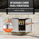 VEVOR BBQ Access Door, 914x534 mm Διπλή Πόρτα Εξωτερικής Κουζίνας, Πόρτα από ανοξείδωτο ατσάλι Flush Mount, Επιτοίχια Κάθετη Πόρτα με Χειρολαβές, για BBQ Island, Ψητοπωλείο, Εξωτερικό ντουλάπι