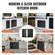 VEVOR BBQ Access Door, 788x610 mm Διπλή Πόρτα Εξωτερικής Κουζίνας, Πόρτα Ψυχρής Πλάτας Flush Mount, Επιτοίχια Κατακόρυφη Πόρτα με χερούλια, για BBQ Island, Ψητοπωλείο, Εξωτερικό ντουλάπι