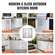 VEVOR BBQ Access Door, 790x790 mm Διπλή Πόρτα Εξωτερικής Κουζίνας, Πόρτα από ανοξείδωτο ατσάλι Flush Mount, Επιτοίχια Κατακόρυφη Πόρτα με χερούλια, για BBQ Island, Ψητοπωλείο, Εξωτερικό ντουλάπι