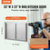 VEVOR BBQ Access Door, 838x558 mm Διπλή Πόρτα Εξωτερικής Κουζίνας, Πόρτα από ανοξείδωτο ατσάλι Flush Mount, Επιτοίχια Κατακόρυφη Πόρτα με χερούλια, για BBQ Island, Ψητοπωλείο, Εξωτερικό ντουλάπι