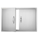 VEVOR BBQ Access Door, 838x558 mm Διπλή Πόρτα Εξωτερικής Κουζίνας, Πόρτα από ανοξείδωτο ατσάλι Flush Mount, Επιτοίχια Κατακόρυφη Πόρτα με χερούλια, για BBQ Island, Ψητοπωλείο, Εξωτερικό ντουλάπι