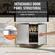 VEVOR 990x660 mm BBQ Island Access Πόρτα Εξωτερική Πόρτα Κουζίνας από ανοξείδωτο χάλυβα