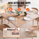 Προστατευτικό τραπεζιού VEVOR PVC 54x54 ιντσών Clear Plastic Desk Protector πάχους 2,0mm
