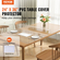 VEVOR Clear Protector Cover Table, 24&quot; x 36&quot;/613 x 922 mm Κάλυμμα τραπεζιού, Πλαστικό τραπεζομάντιλο PVC πάχους 1,5 mm, Αδιάβροχο προστατευτικό επιφάνειας εργασίας για γραφείο, Τραπέζι σαλονιού, Τραπέζι τραπεζαρίας