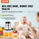 VEVOR Electric Food Chopper Επεξεργαστής φαγητού 5 φλιτζάνια γυάλινο μπολ Μίξερ κρεατομηχανής