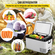 Ψυγείο VEVOR 12 Volt, 22Qt, Ψυγειοκαταψύκτης αυτοκινήτου διπλής ζώνης με έλεγχο εφαρμογής &amp; τροχούς, 12/24V DC &amp; 100-240V AC Ηλεκτρικός συμπιεστής ψύκτη για φορτηγά οχήματα RV σκάφος σε εξωτερικούς χώρους &amp; οικιακή χρήση