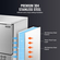 VEVOR 114L Commercial Blast Freezer 5 Δίσκοι Blast Chiller Chiller Τζελατάκι με θαλασσινά