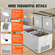 VEVOR Chest Freezer 19,8 cu.ft / 561 L Μεγάλη κατάψυξη &amp; 4 αφαιρούμενα καλάθια